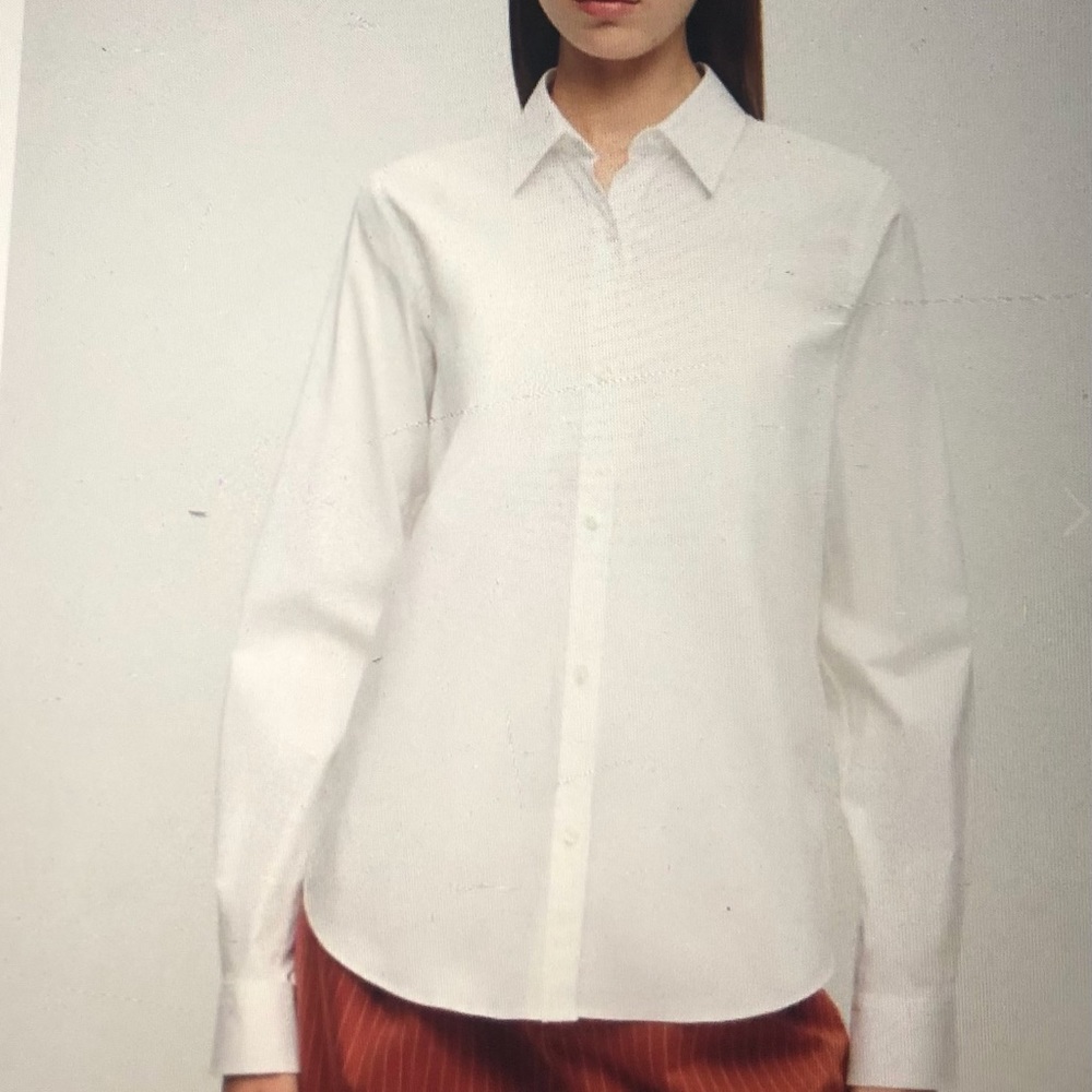 Boss Hugo Boss white button thru